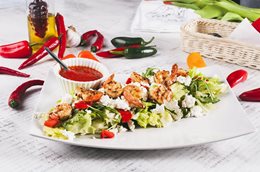 Sałatka z krewetkami